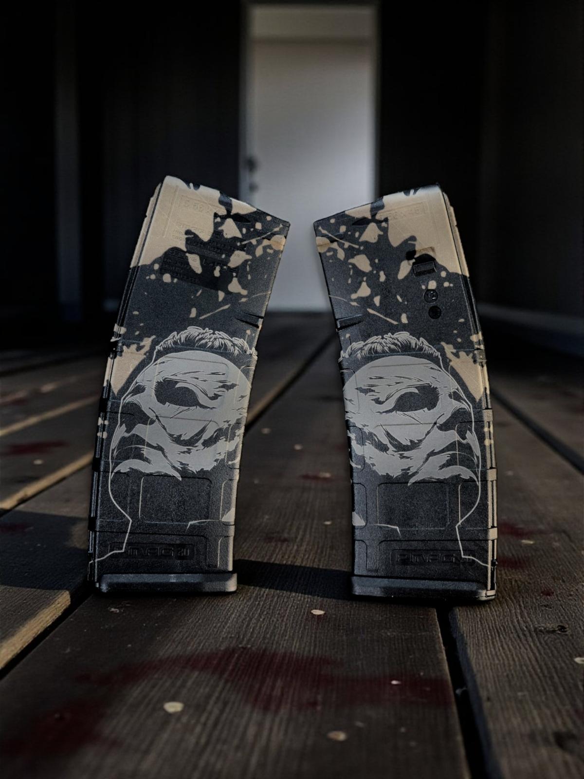 Michael Edition Custom Laser Engraved AR Magazines – Pointer Tactical Customs