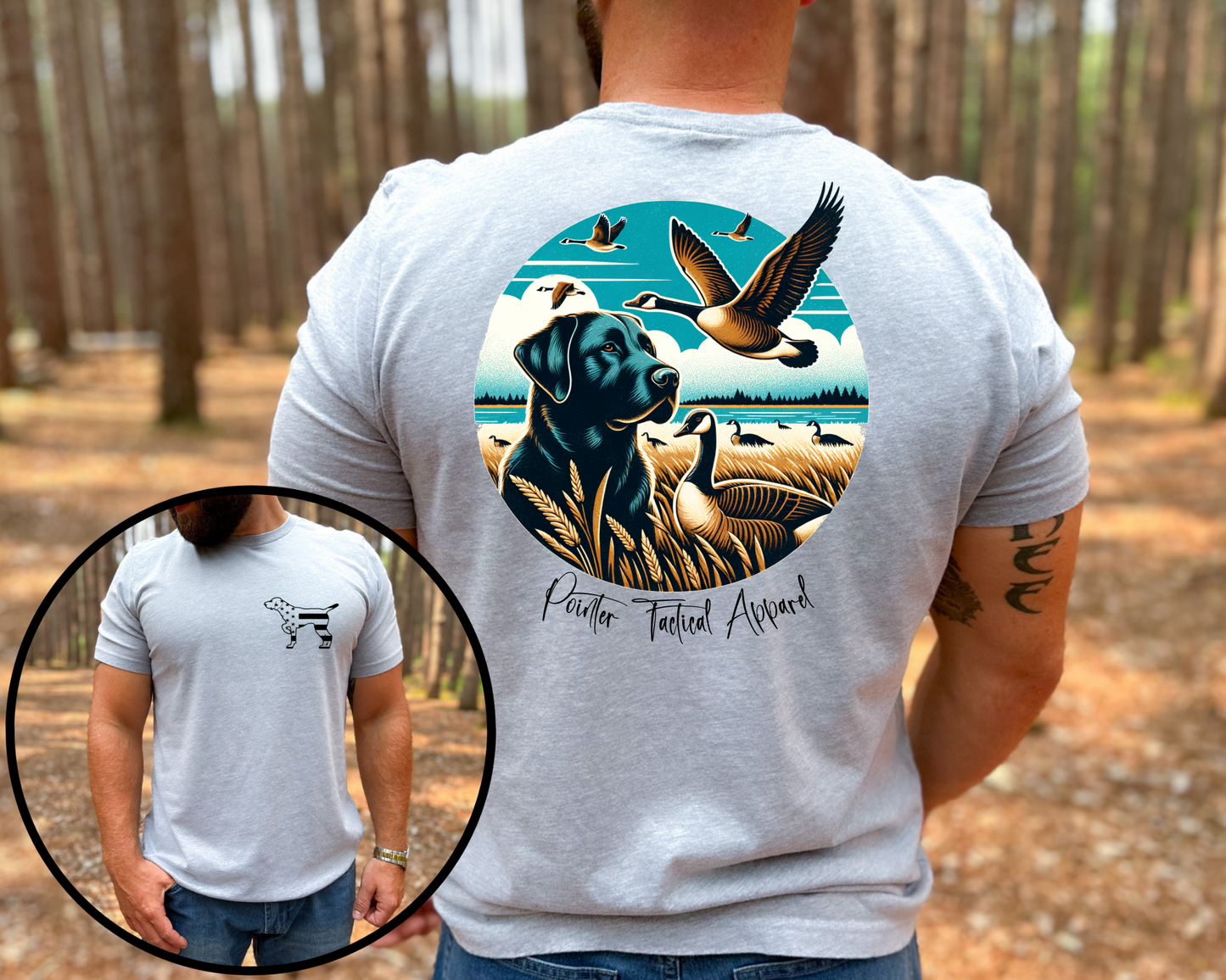 Labrador Goose Hunting Shirt