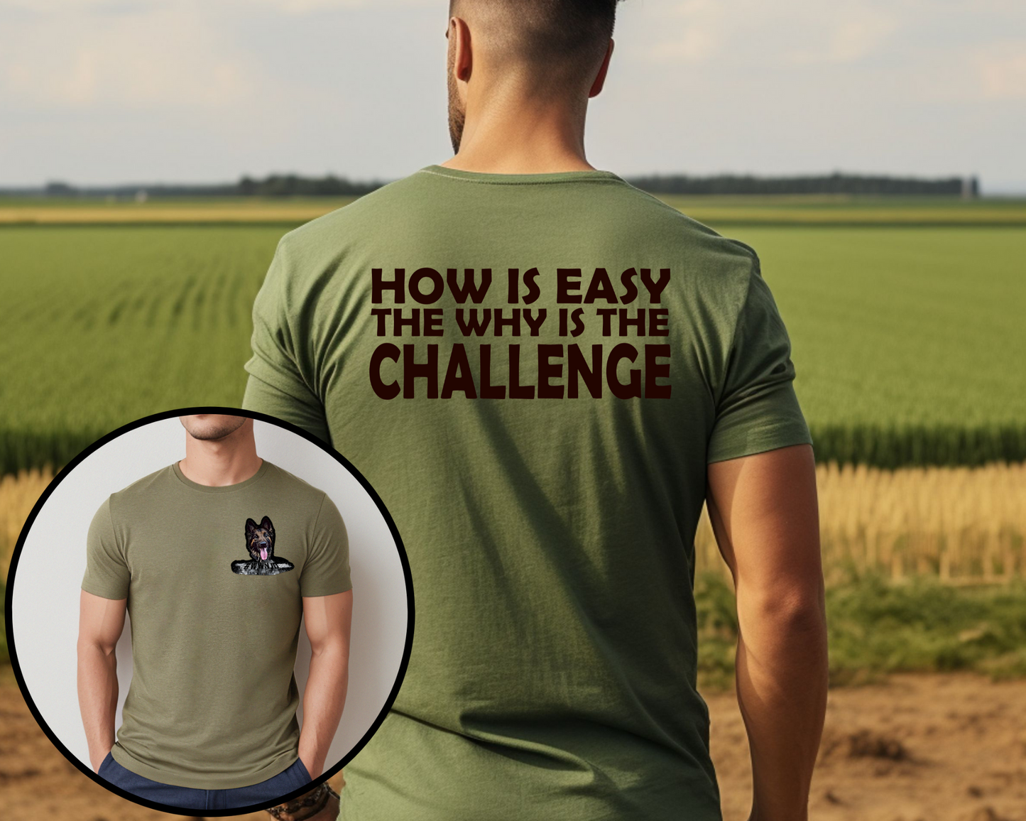 How is Easy The Why Is The Challenge Shirt