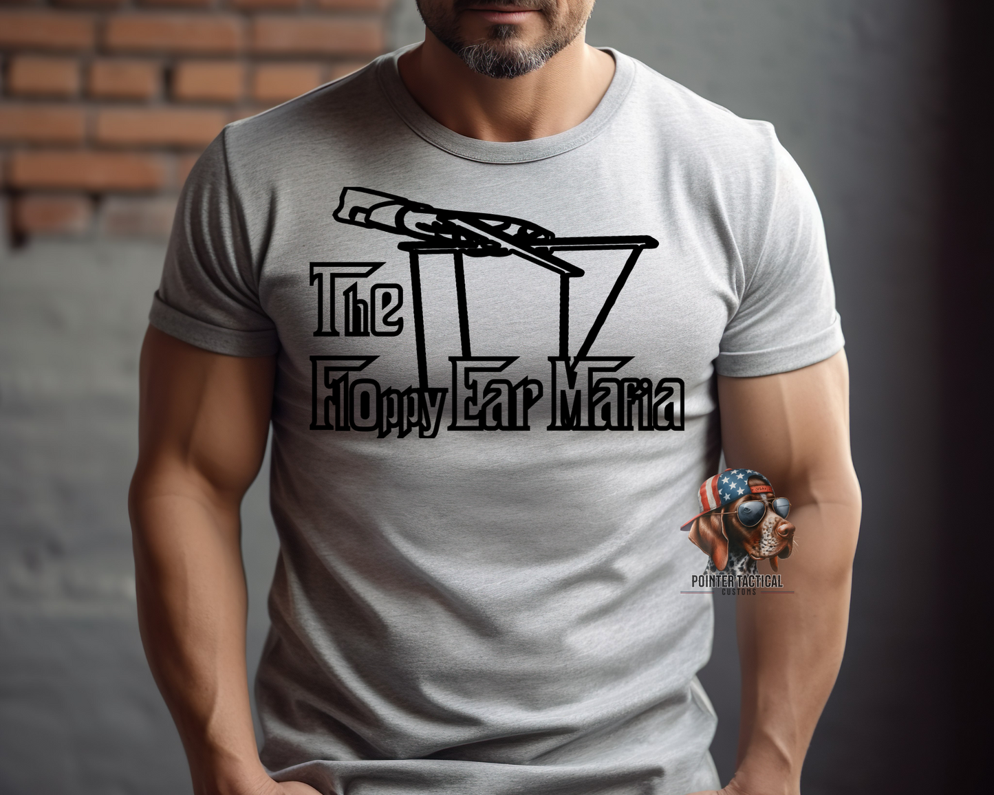 The Floppy Ear Mafia BLACK - Tee