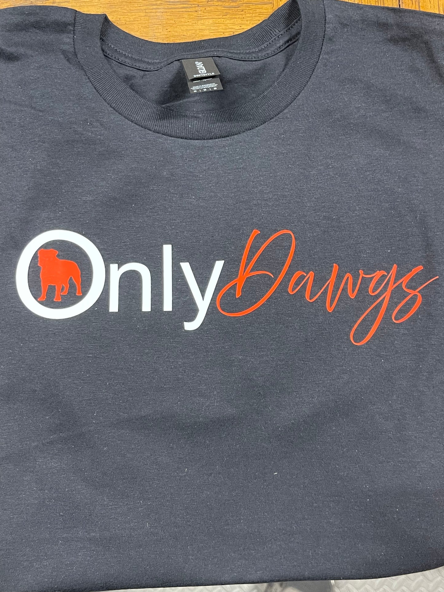 Georgia Bulldogs ONLY DAWGS Shirt