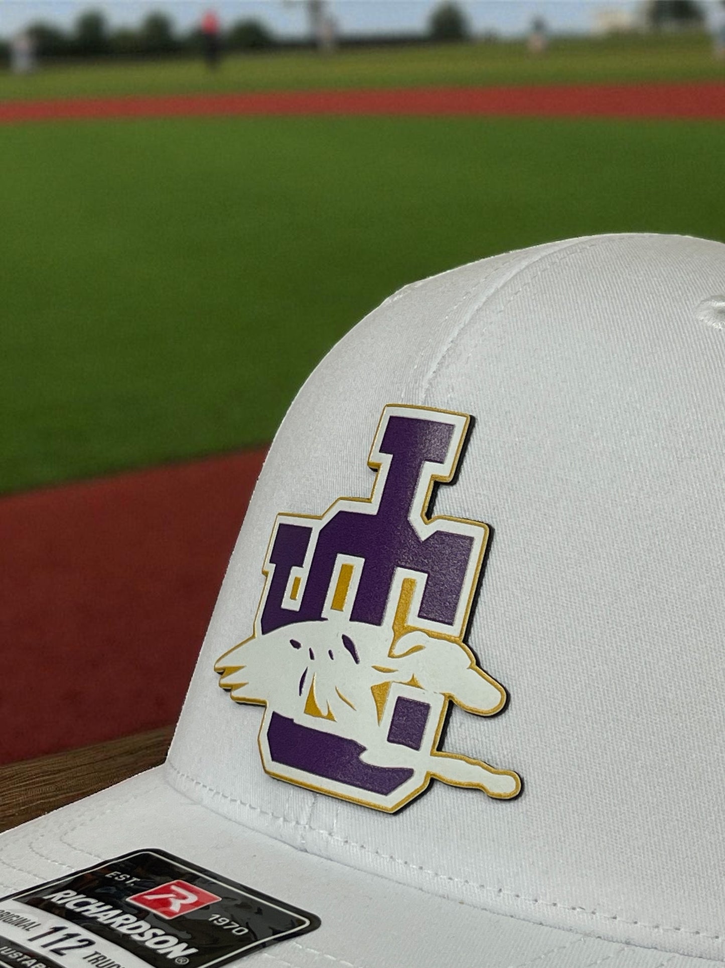 Jones County Hat White 112 Snap Backs
