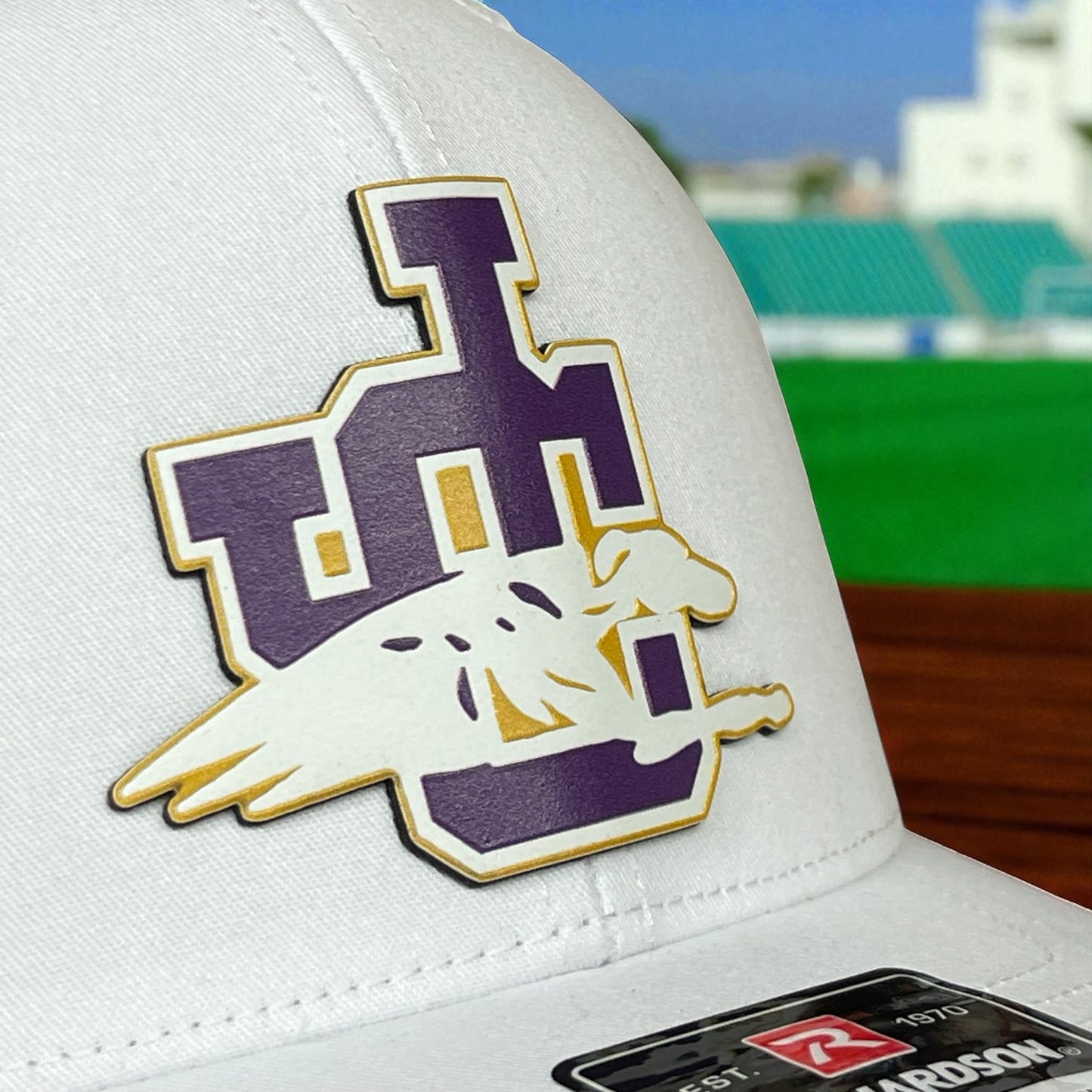Jones County Hat White 112 Snap Backs