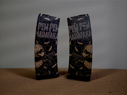 Pew Pew Madafaka Custom Laser-Engraved AR-15 Magazine – Duck Tactical Design | Pointer Tactical Customs
