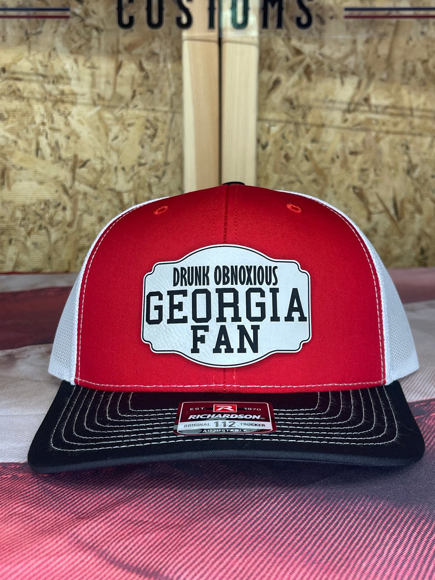 Drunk, Obnoxious Georgia Fan – Trucker Hat (Richardson 112)