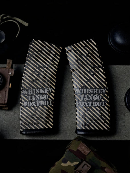 Whiskey Tango Foxtrot Custom Laser Engraved AR Magazines – Pointer Tactical Customs
