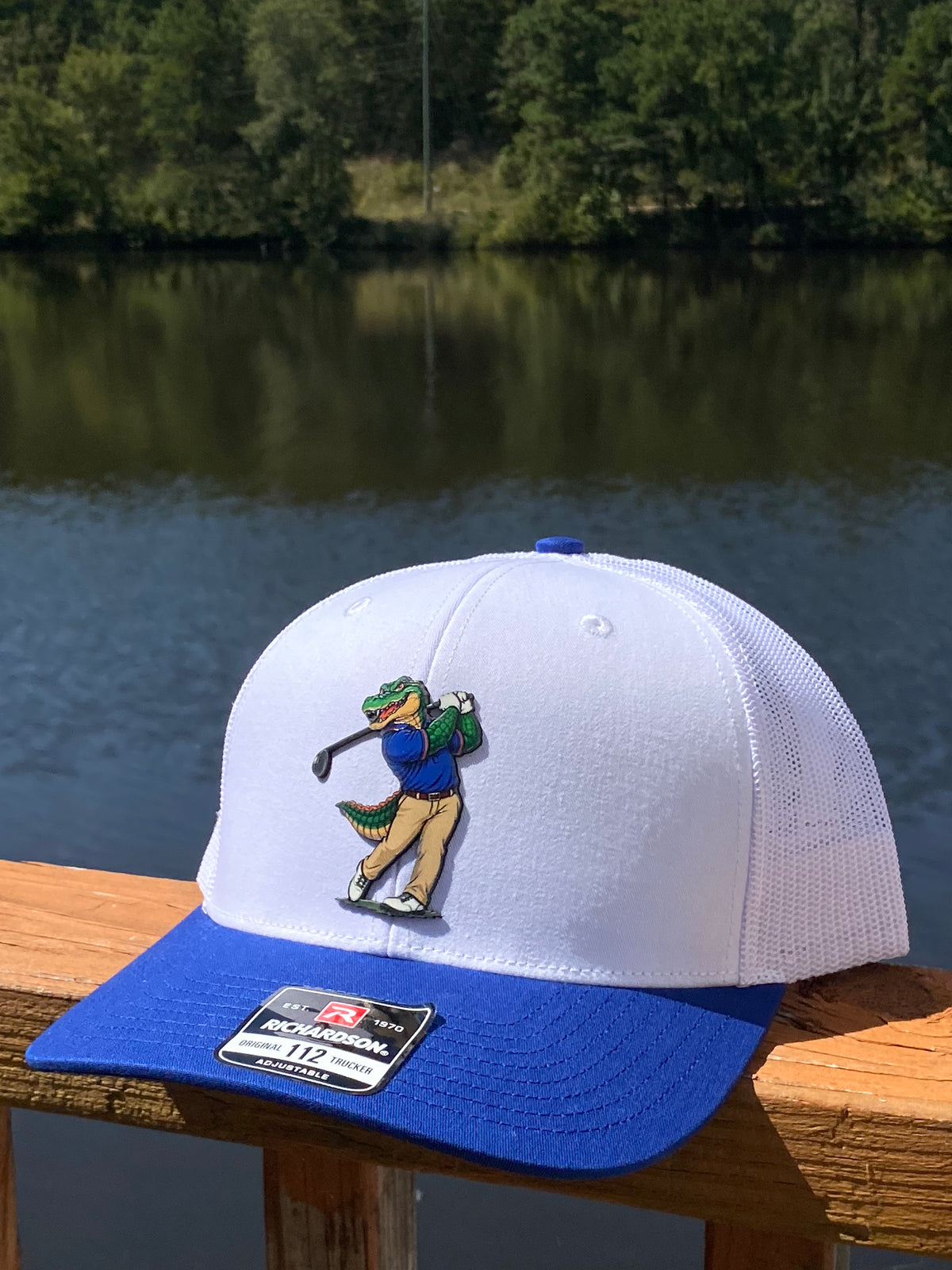 Gator Golfer on a Richardson 112 SnapBack