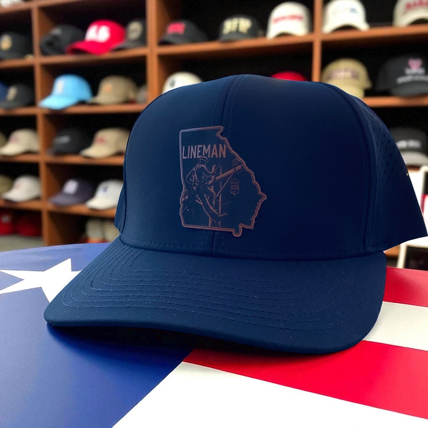 Pointer Tactical – Georgia Lineman Tribute Snapback Hat