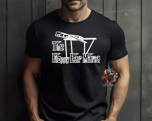 The Floppy Ear Mafia WHITE - Tee