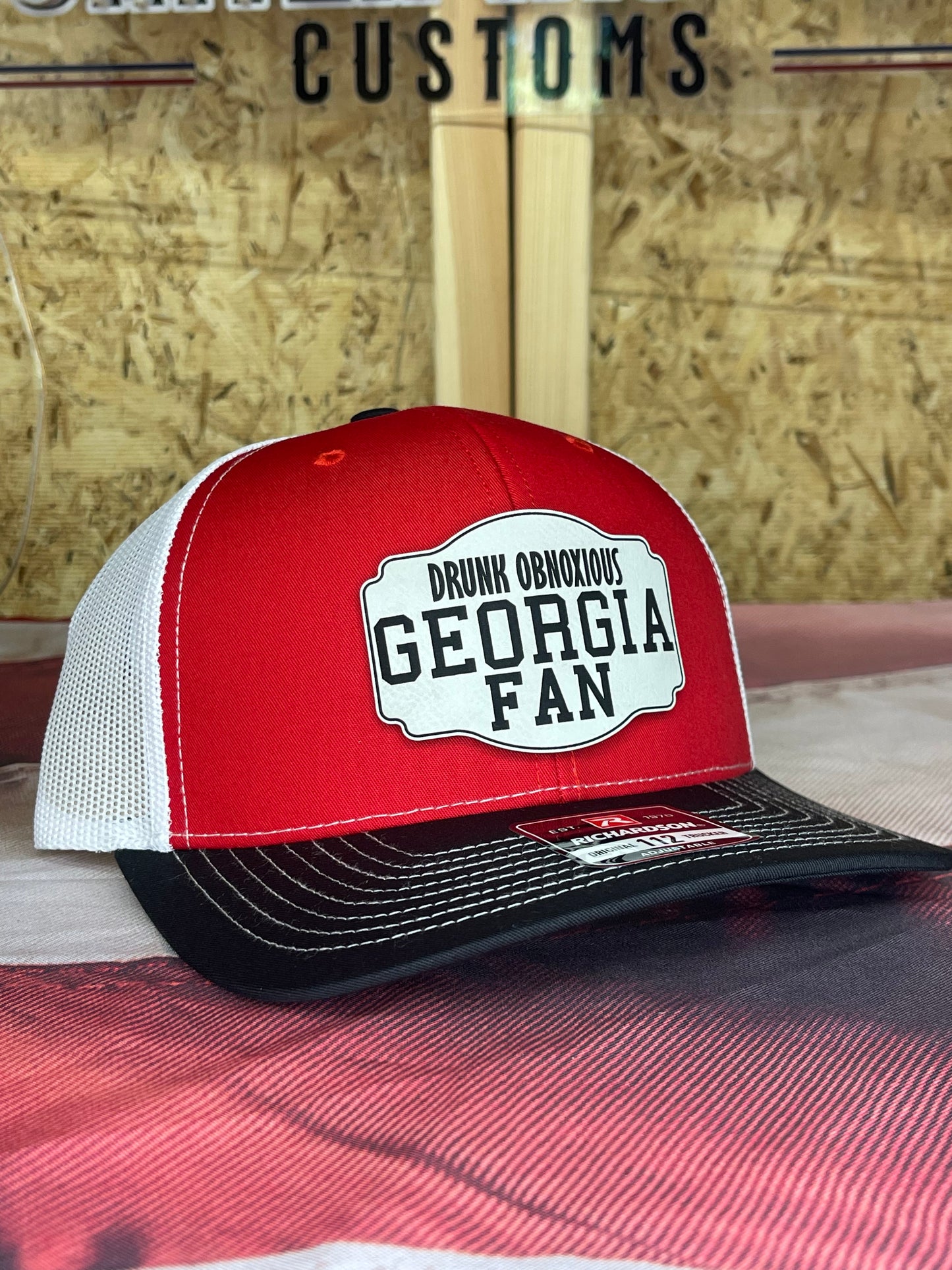Drunk, Obnoxious Georgia Fan – Trucker Hat (Richardson 112)