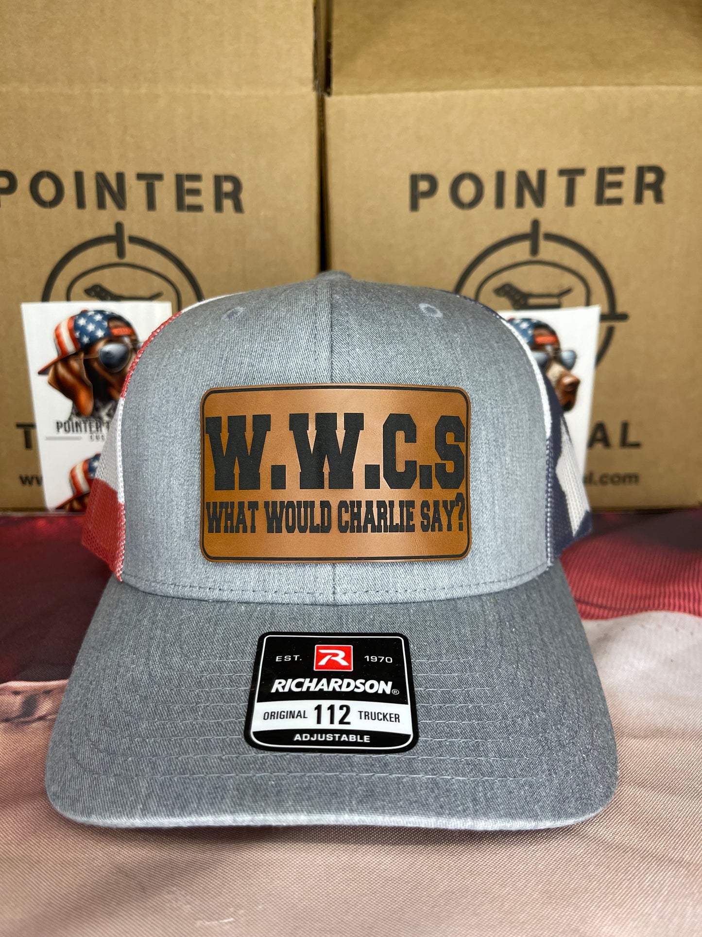 America W.W.C.S. What would Charlie Kirk Say richardson 112 Hat